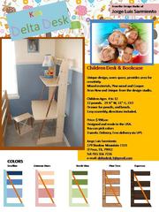 Children desk & bookcase